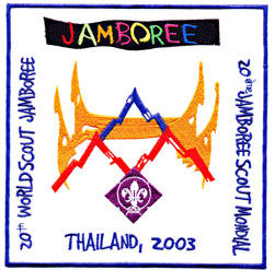 20th World Jamboree Badge